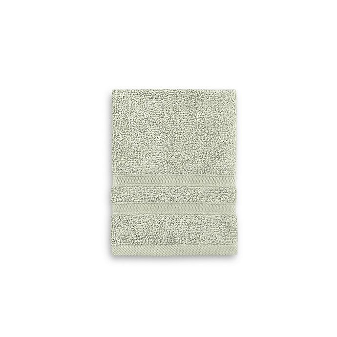 slide 1 of 3, Wamsutta Ultra Soft MICRO COTTON Washcloth - Soft Sage, 1 ct