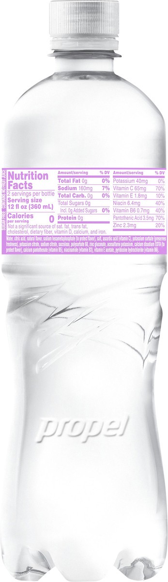 slide 3 of 4, PROPEL Blackberry Lemonade Enhanced Water, 24 oz