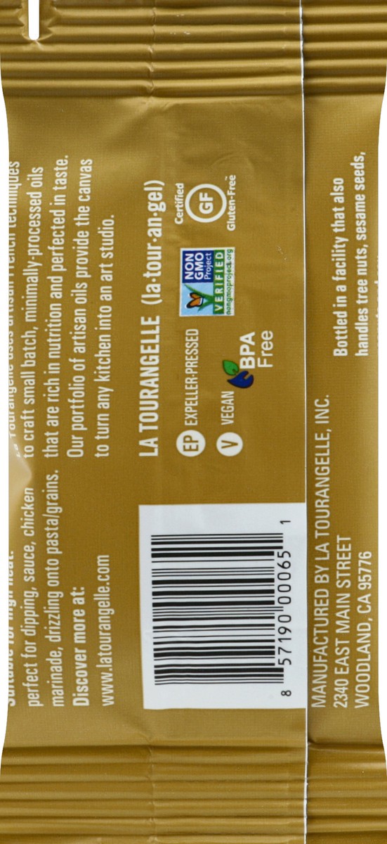 slide 3 of 6, La Tourangelle Garlic Oil Single Serve Pouch, 0.5 oz