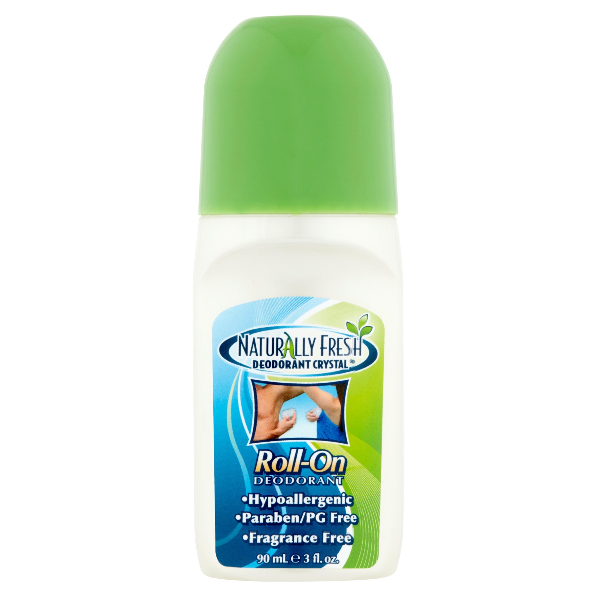 slide 1 of 1, Naturally FreshRoll On Deodorant Crystal Ocean Breeze, 3 oz