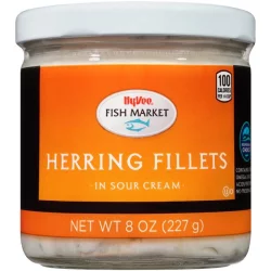 Hy-vee Fish Market Herring Fillets In Sour Cream