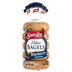 Sara Lee Blueberry Bagels, 5 ct