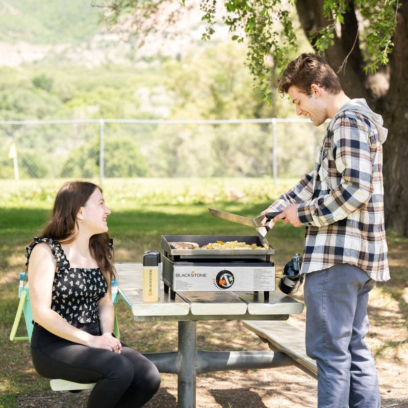 slide 6 of 7, Blackstone Tabletop Griddle 17", 17 in