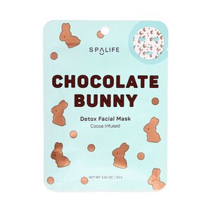 slide 1 of 1, SPA LIFE Spalife Facial Mask, Chocolate Bunny Detox, 1 ct