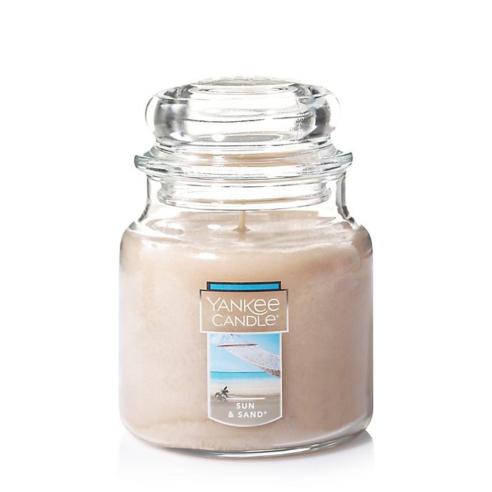 slide 1 of 2, Yankee Candle Housewarmer Sun & Sand Medium Classic Jar Candle, 1 ct