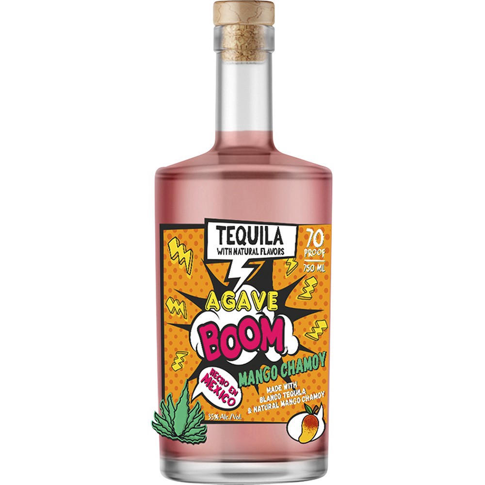 slide 1 of 1, Agave Boom Mango Chamoy Tequila, 750 ml