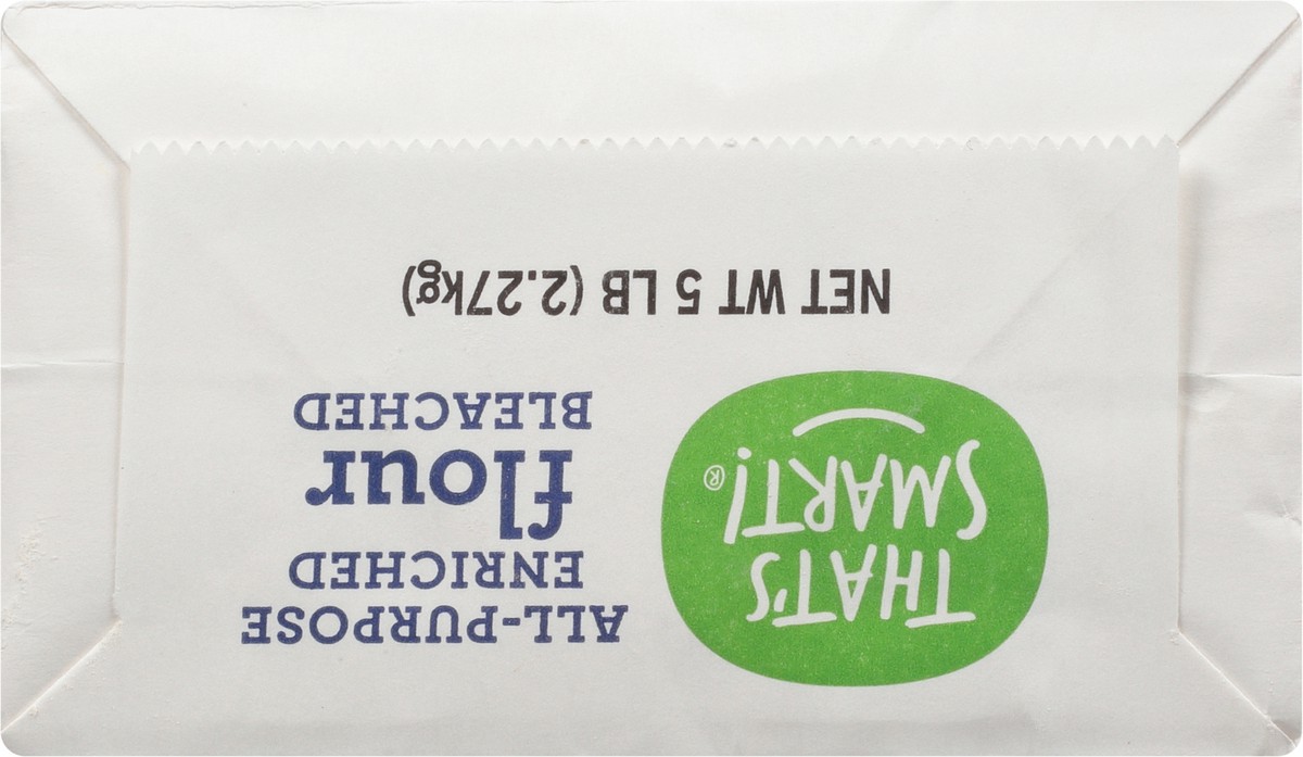 slide 6 of 9, That's Smart! Bleached Enriched All-Purpose Flour 5 lb, 5 lb