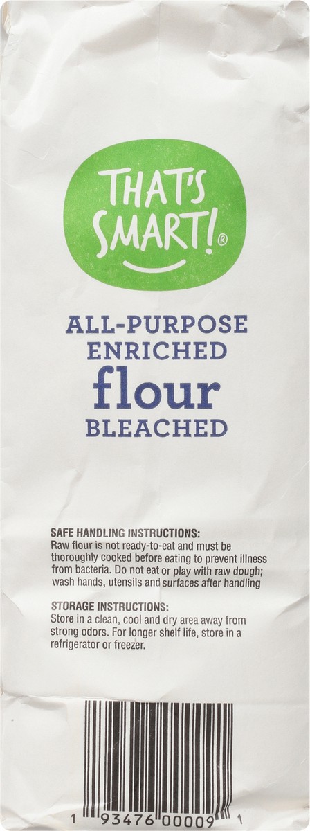 slide 5 of 9, That's Smart! Bleached Enriched All-Purpose Flour 5 lb, 5 lb