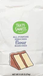 That's Smart! Bleached Enriched All-Purpose Flour 5 lb