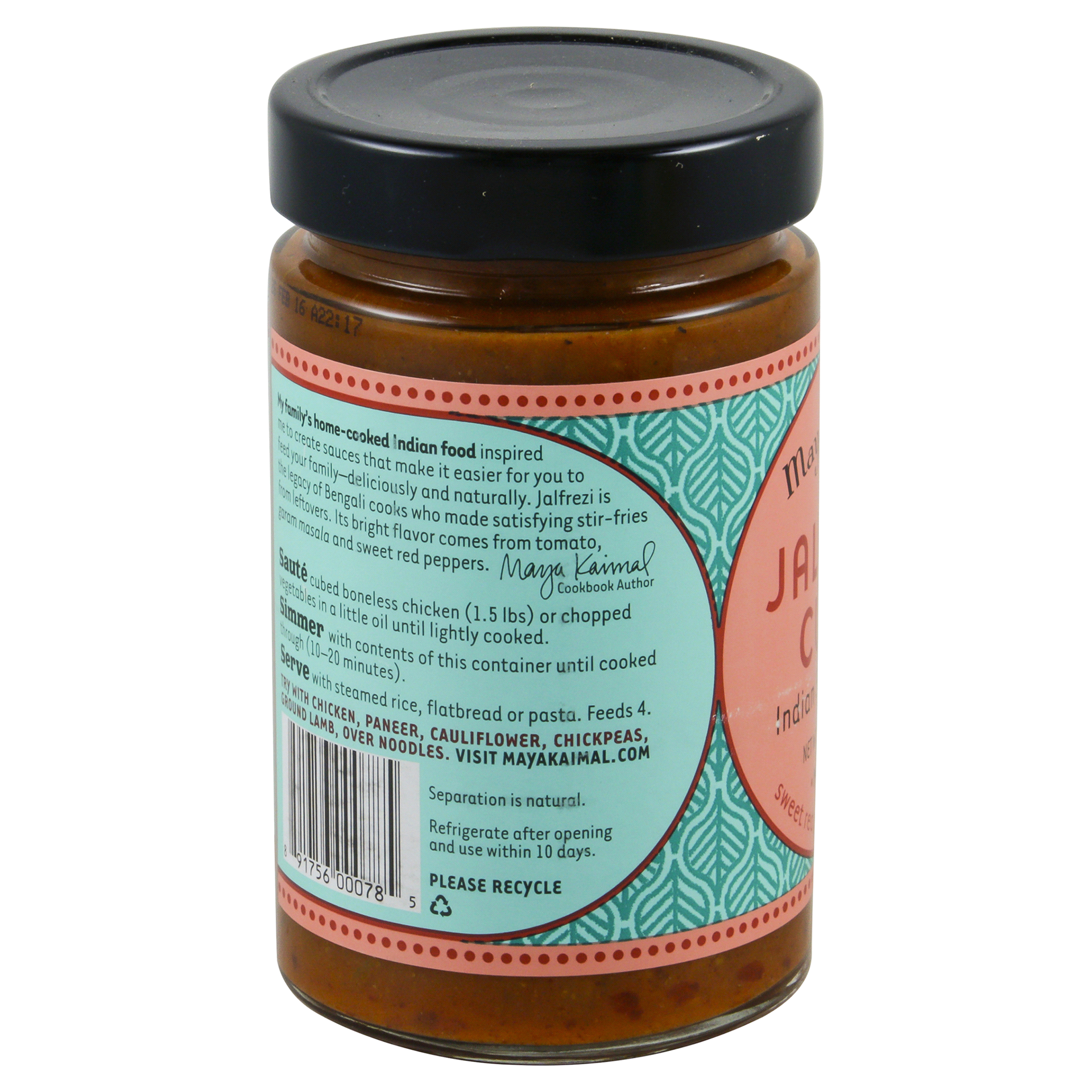 slide 5 of 13, Maya Kaimal Curry Jalfrezi, 12.5 oz