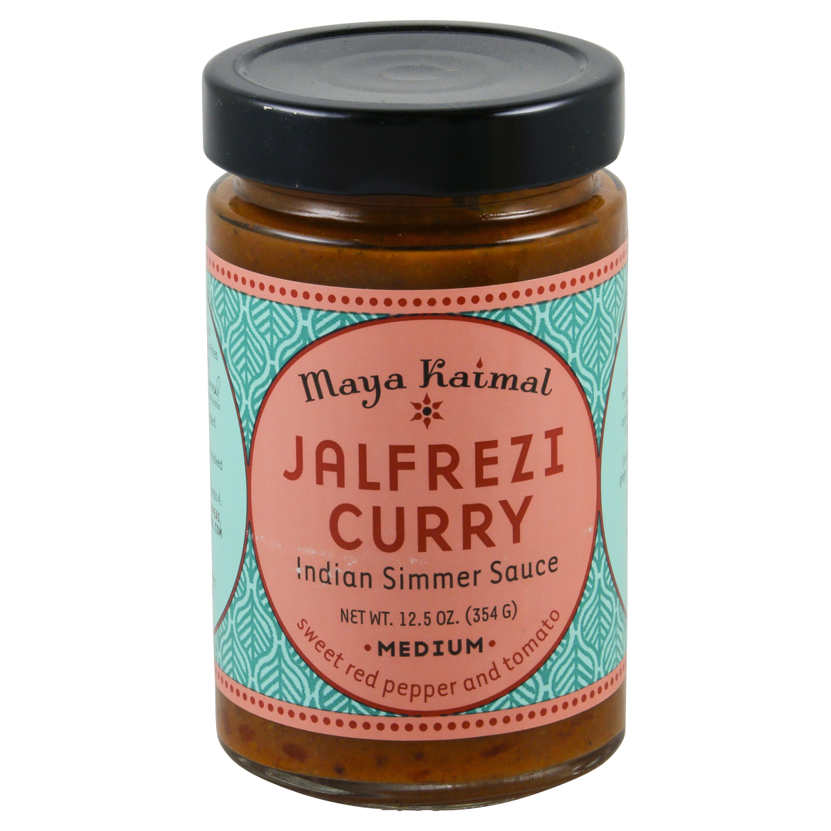 slide 1 of 4, Maya Kaimal Jalfrezi Curry Indian Simmer Sauce, 12.5 oz