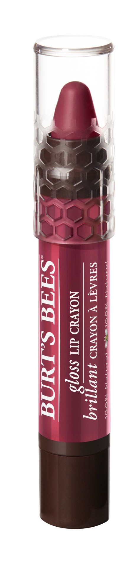 slide 1 of 5, Burt's Bees 100% Natural Moisturizing Gloss Lip Crayon, Pacific Coast, 1 ct