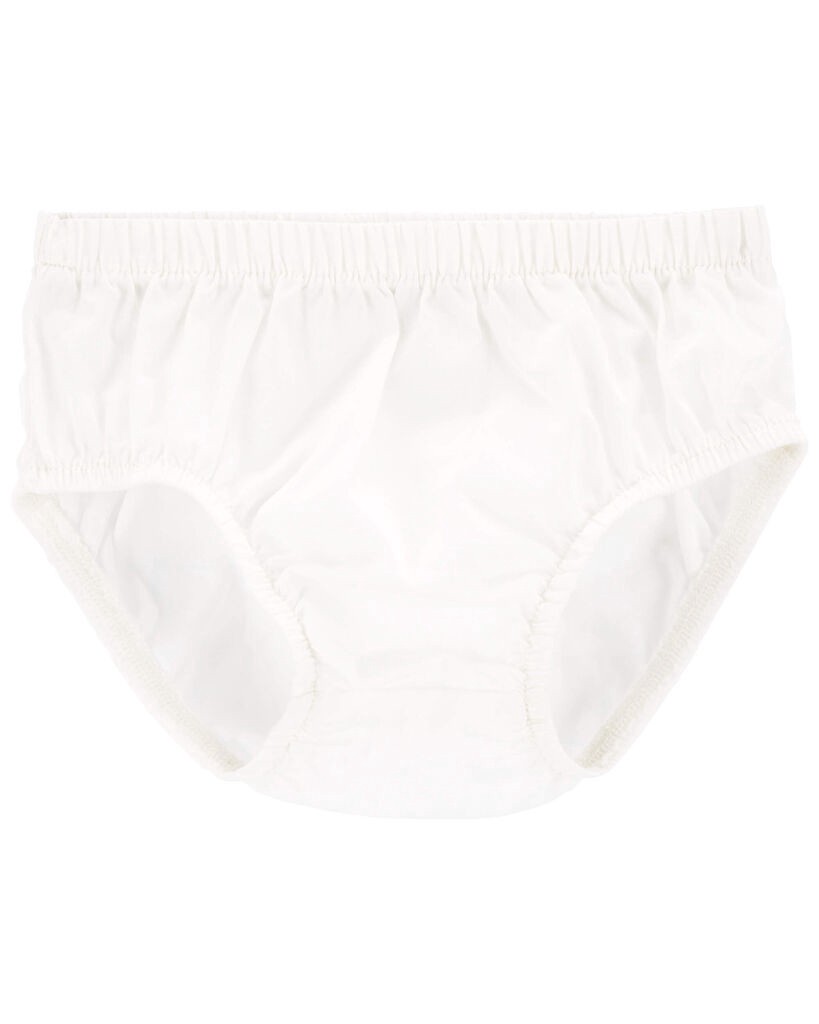 slide 2 of 4, Oshkosh Baby Textured Babydoll Dress White 24M, 1 ct