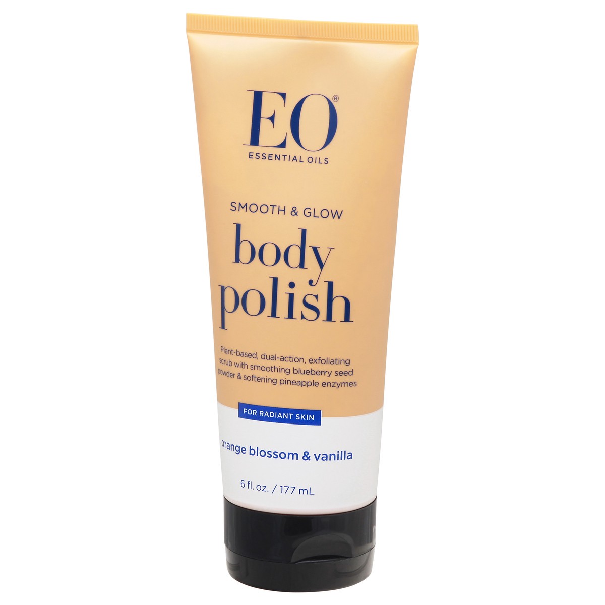 slide 9 of 10, EO Smooth & Glow Orange Blossom & Vanilla Body Polish 6 fl oz, 6 fl oz
