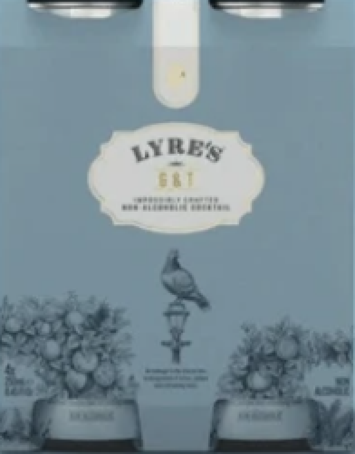 slide 1 of 1, Lyre's London Dry Gin & Tonic Non Alcoho, 4 ct; 250 ml