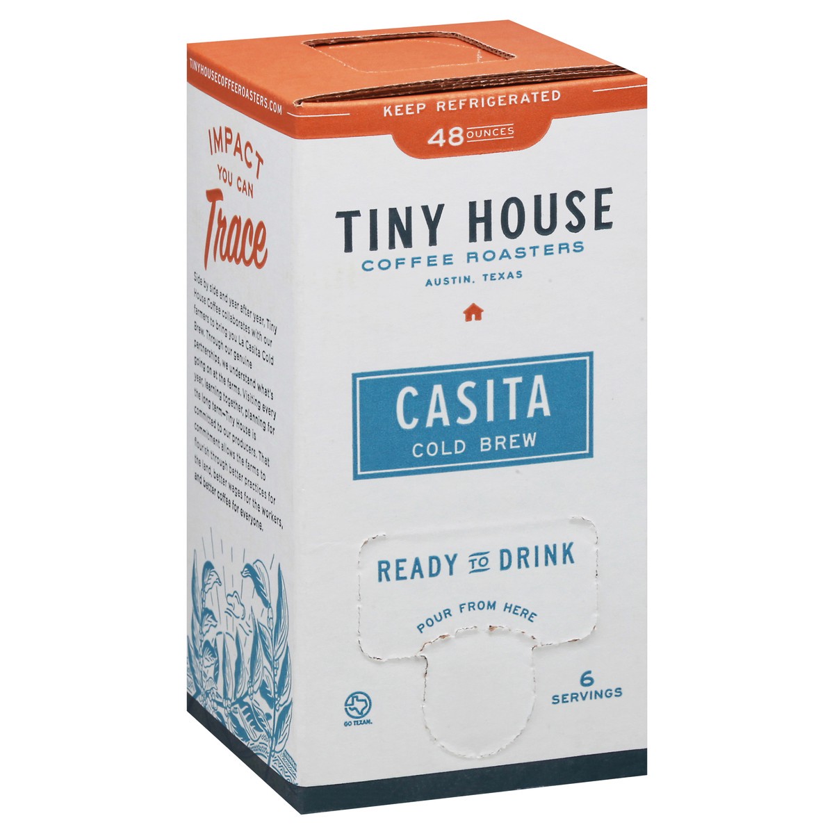 slide 7 of 9, Tiny House Coffee Roasters Cold Brew Casita Coffee Drink - 48 oz, 48 oz