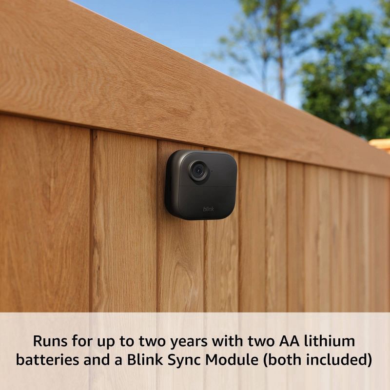 slide 5 of 6, Blink Outdoor 4 Battery Powered Security Camera 1 Each, 1 ct