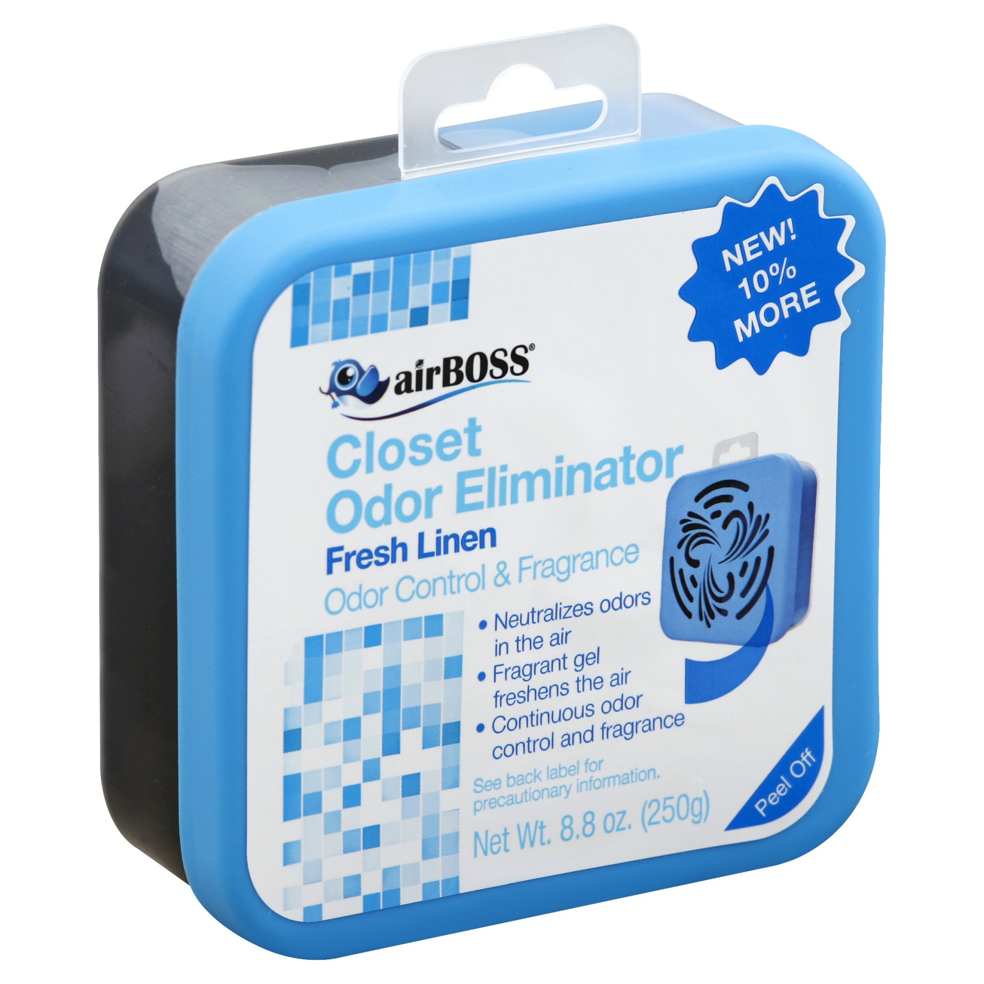 slide 1 of 1, airBoss Odor Eliminator Linen, 8.8 oz