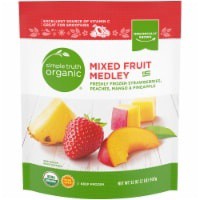 slide 1 of 3, Simple Truth Organic Mixed Fruit Medley Smoothie Mix, 32 oz