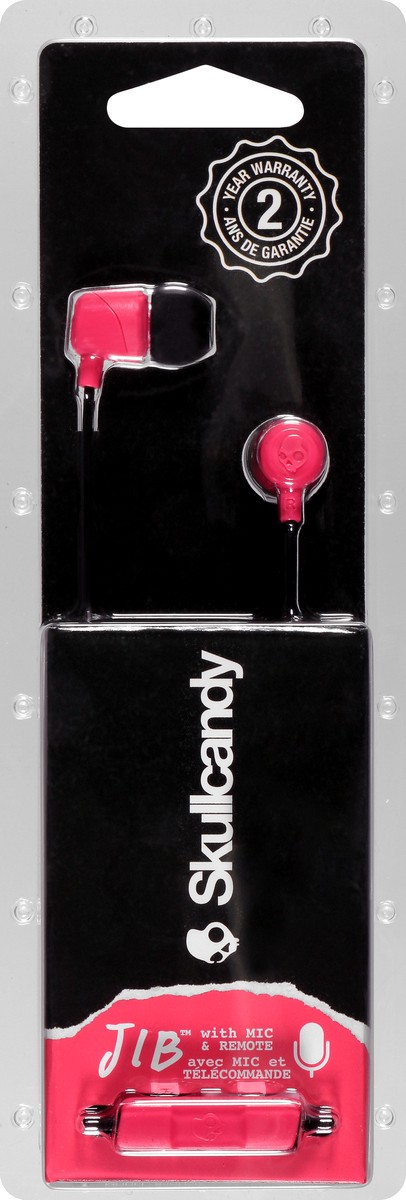 slide 4 of 10, Skullcandy Jib Earbuds with Mic & Remote 1 ea, 1 ea