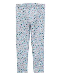 Carter's Baby Floral Stretch Leggings - Blue Blue 6M