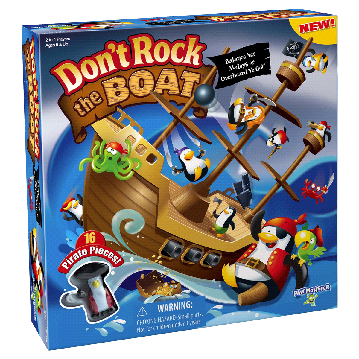 slide 4 of 4, Patch Products Inc. Don't Rock the Boat Board Game, 1 ct