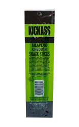 Kickass Jalapeno Cheddar Snack Sticks