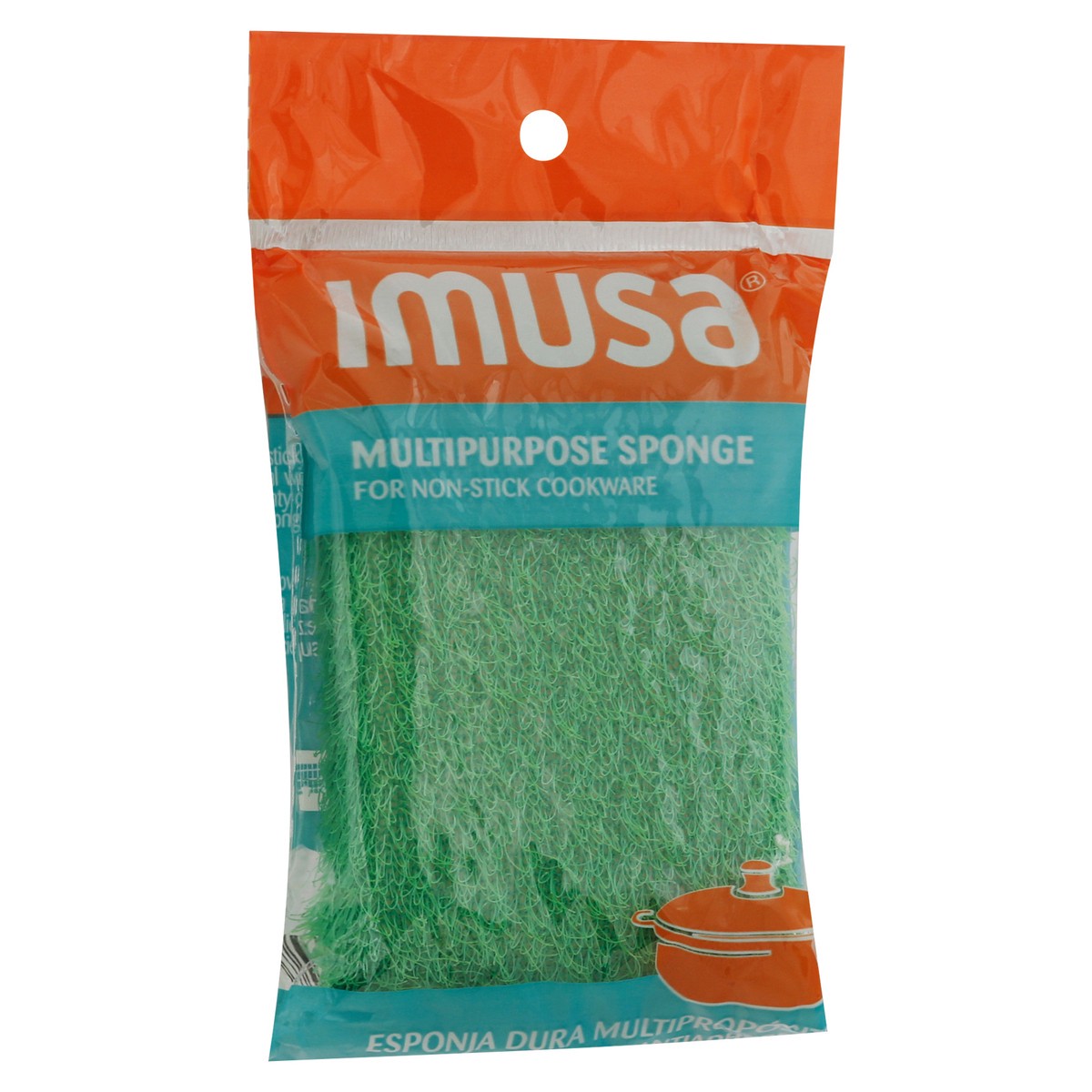 slide 6 of 9, IMUSA Multipurpose Sponge for Non-Stick Cookware 1 ea, 1 ct
