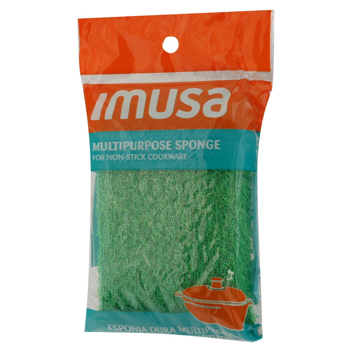 slide 2 of 9, IMUSA Multipurpose Sponge for Non-Stick Cookware 1 ea, 1 ct