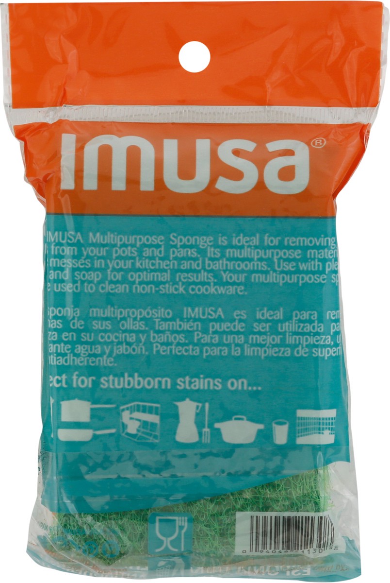 slide 9 of 9, IMUSA Multipurpose Sponge for Non-Stick Cookware 1 ea, 1 ct