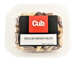 Reasor's Deluxe Mixed Nuts Roasted And Salted 8Oz Clamshell