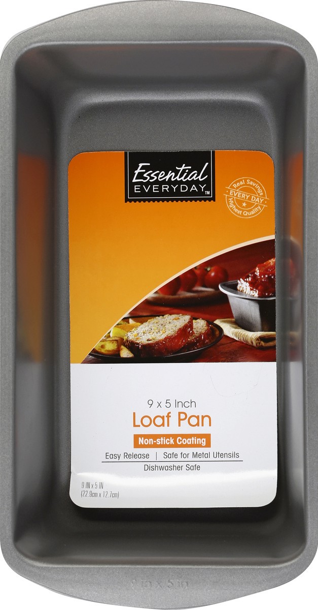 slide 3 of 4, Essential Everyday Large Non Stick Loaf Pan, 1 ct