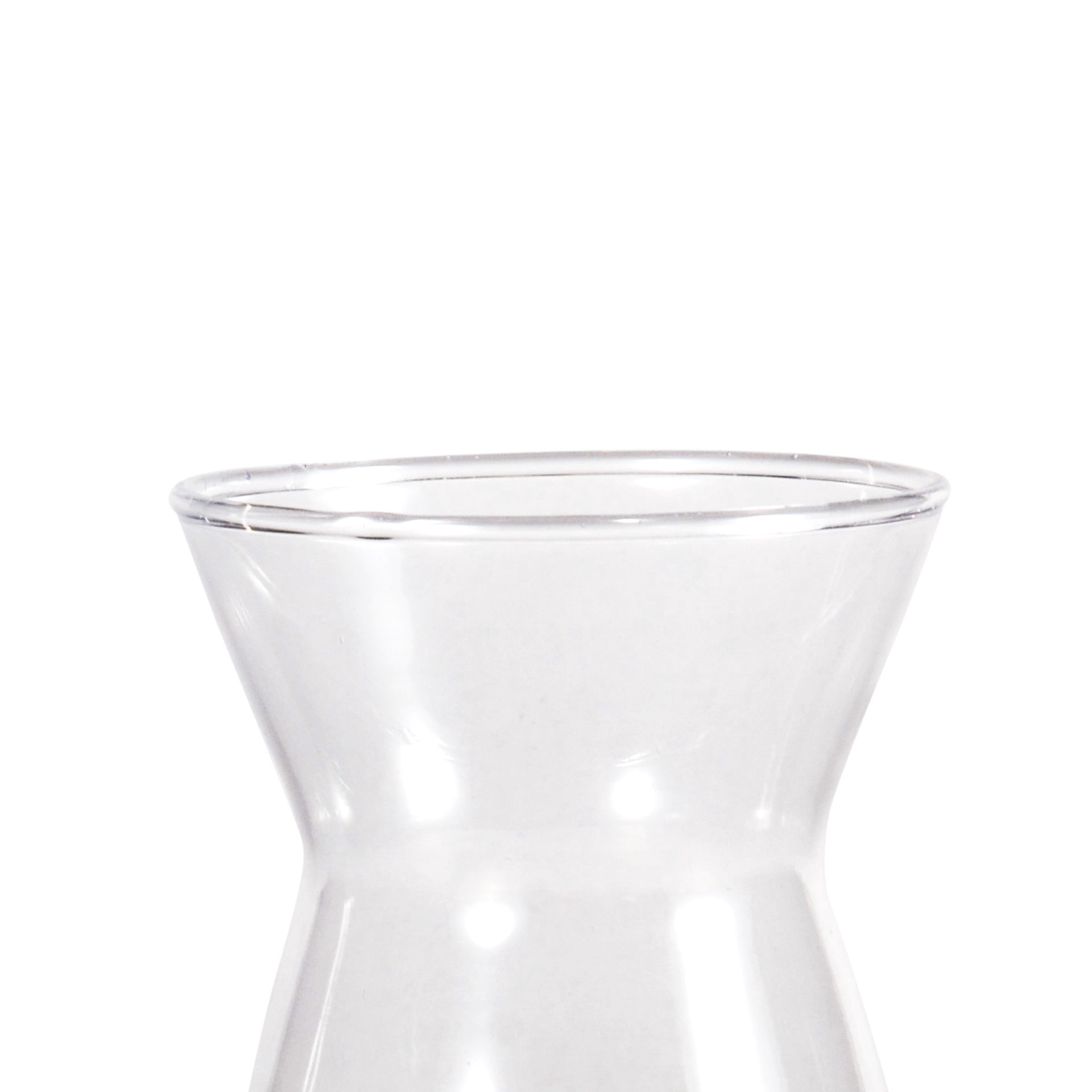 slide 3 of 4, 6.25" Wide Mouth Glass Vase By Ashland, 6.25 in