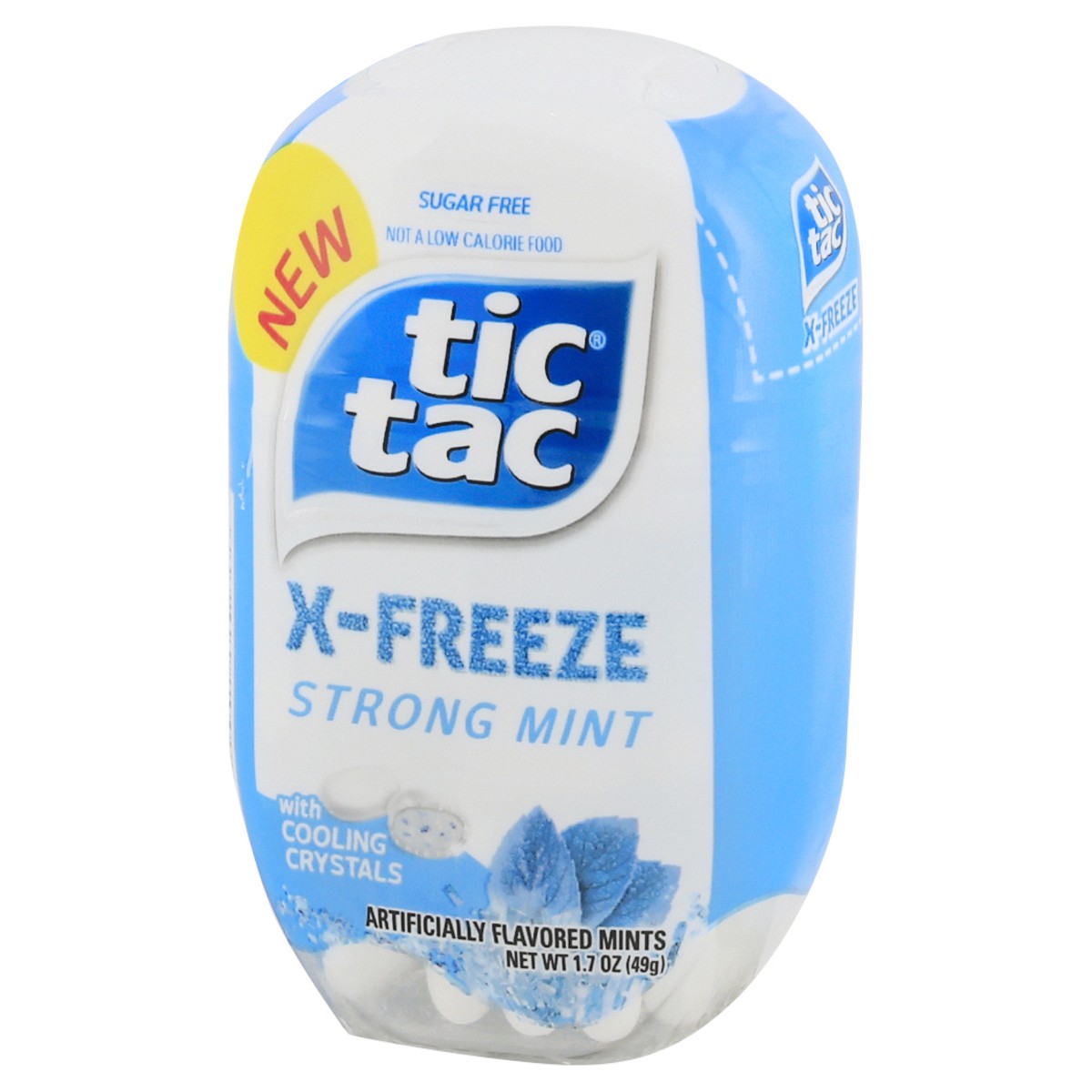 slide 3 of 9, Tic Tac X-Freeze Sugar Free Strong Mint 1.7 oz, 1.7 oz