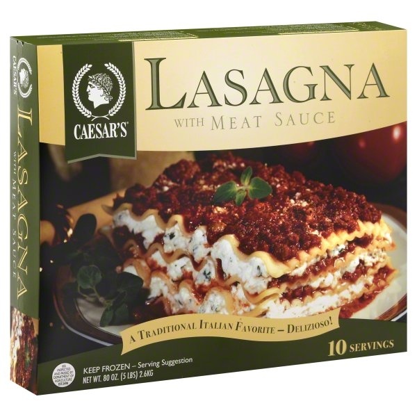 slide 1 of 1, Caesar's Lasagna 80 oz, 80 oz