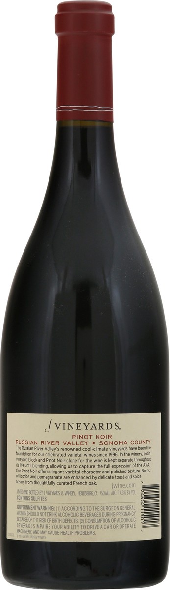 slide 5 of 9, J Vineyards Russian River Valley Pinot Noir 750 ml, 750 ml