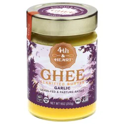 4th & Heart Ghee Butter California Garlic - 9 Oz