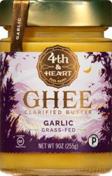 4th & Heart Ghee Butter California Garlic - 9 Oz