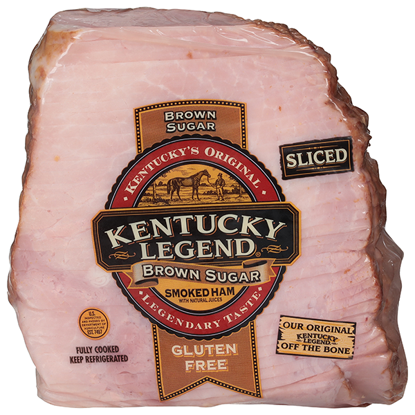 slide 1 of 1, Kentucky Legend Sliced Brown Sugar Quarter Ham, per lb