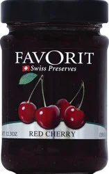 Favorit Red Cherry Preserves 12.3 oz