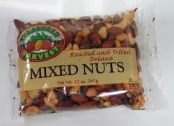 Trsr Harvest Roasted Salted Mixed Nut - 12 oz