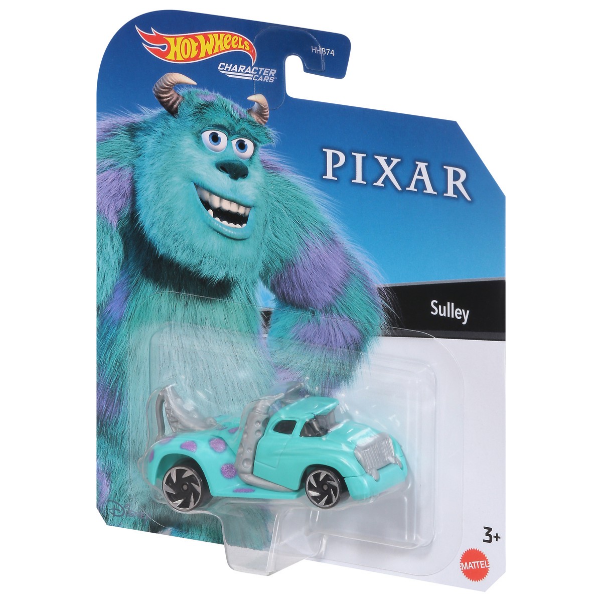 slide 2 of 9, Hot Wheels Pixar Sulley Character Cars 1 ea, 1 ct