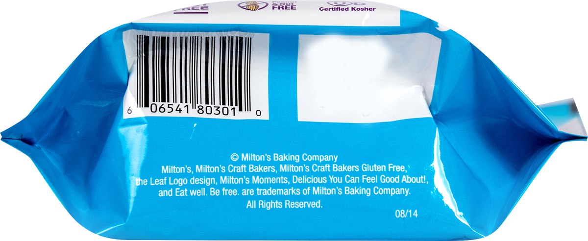 slide 3 of 9, Milton's Gluten Free Everything Baked Crackers, 4.5 oz