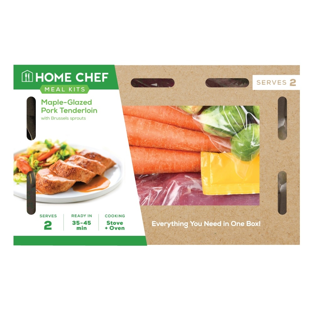 slide 1 of 1, Home Chef Meal Kit Maple-Glazed Pork Tenderloin, 33 oz