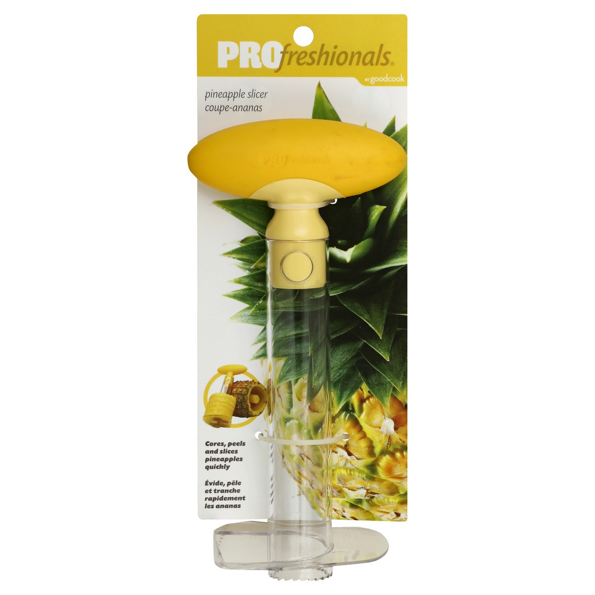 slide 2 of 3, Good Cook Pineapple Slicer, 1 ct