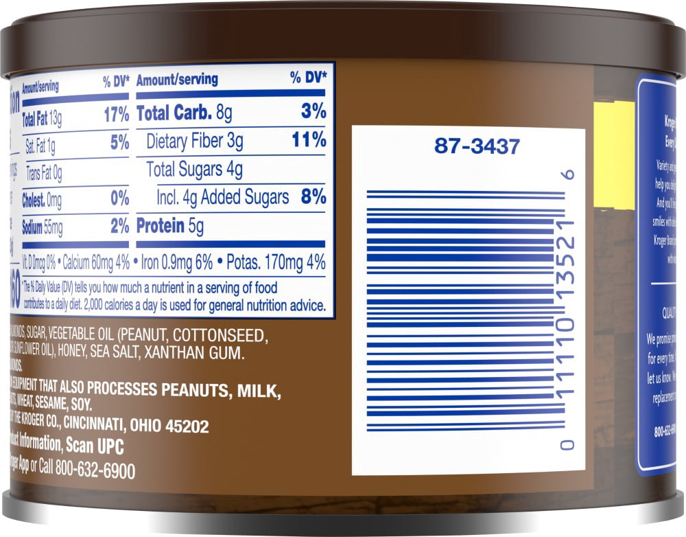 slide 4 of 4, Kroger Honey Roasted Almonds With Sea Salt, 6 oz