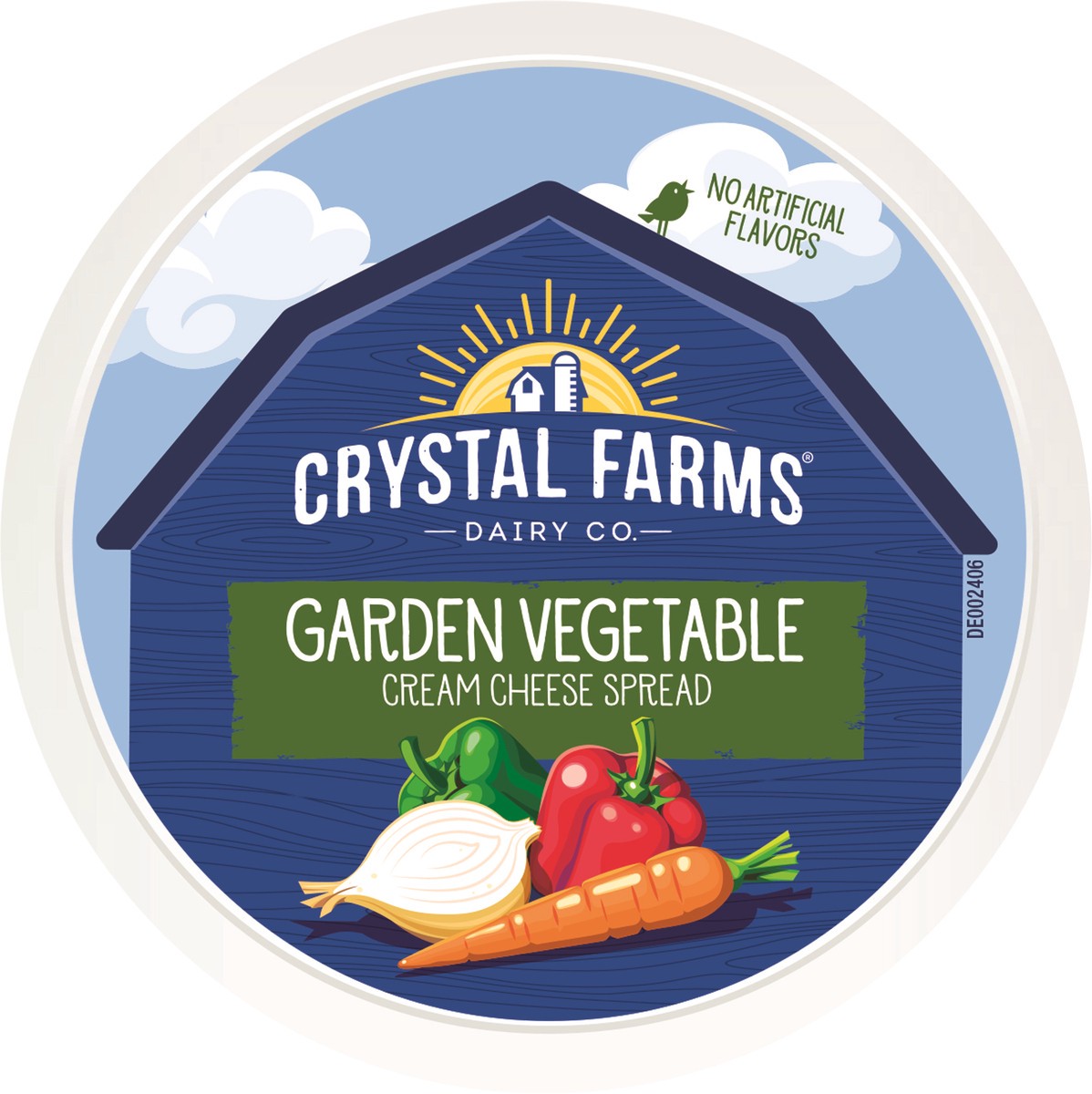 slide 2 of 11, Crystal Farms Cream Cheese Spread, 8 oz