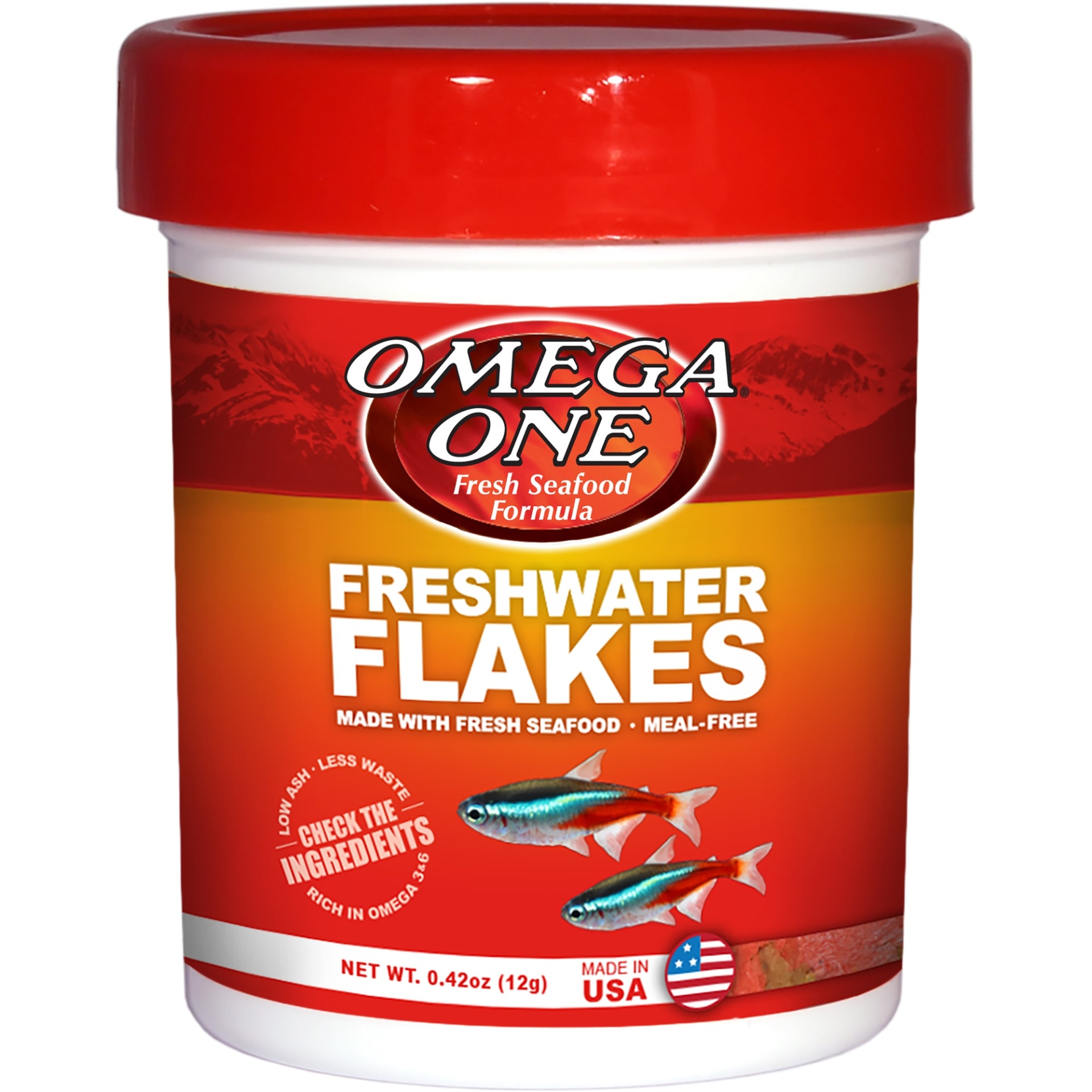 slide 1 of 1, Omega One Freshwater Flakes, 0.42 oz