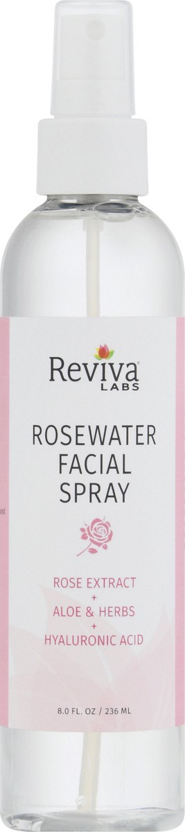 slide 6 of 9, Reviva Labs Reviva Rosewater Facial Spray, 8 fl oz