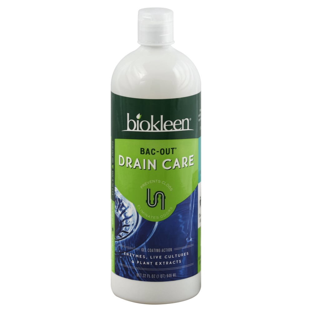 slide 1 of 1, Biokleen Bacout Drain Care, 32 fl oz